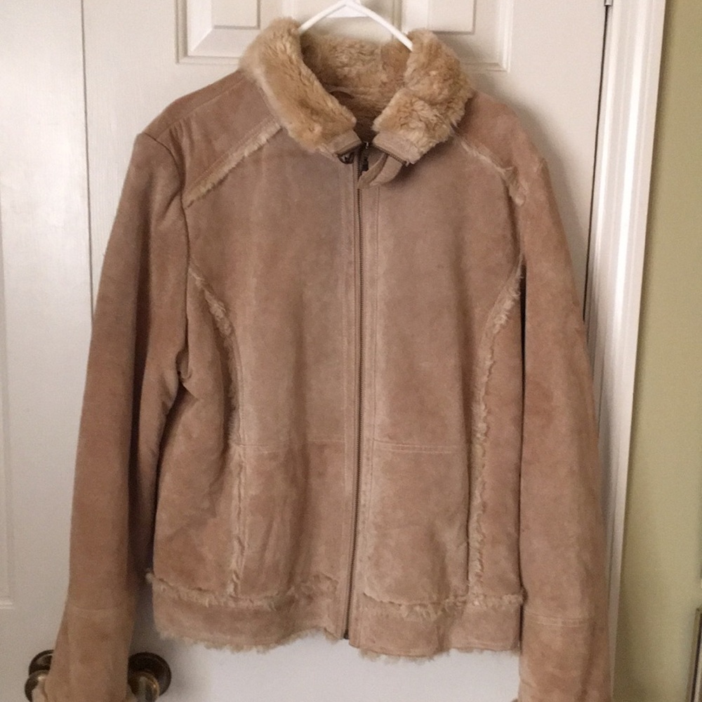 Suede coat
